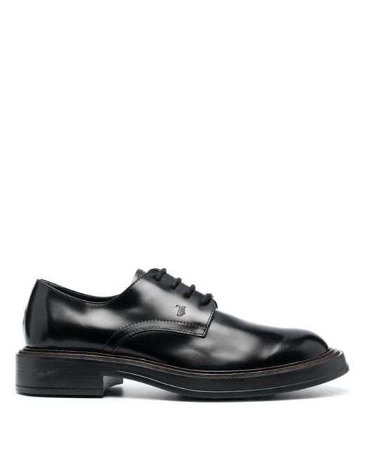 Tod's Black Derby for men