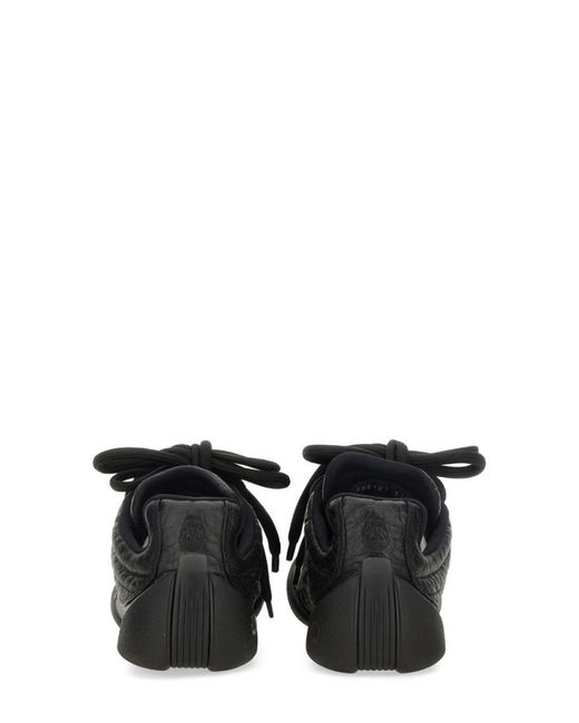 McQueen Black Solid Sneakers