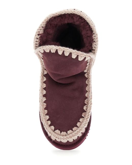 Mou Purple Eskimo Boots