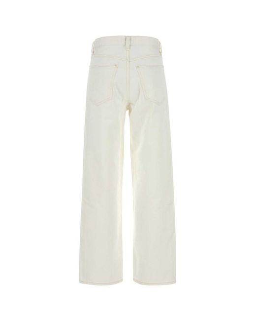 Agolde White Jeans