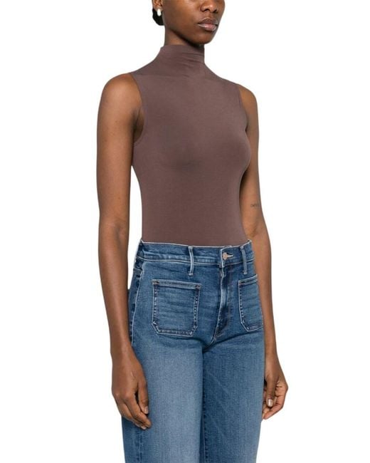 Wolford Purple Solid Swimwear