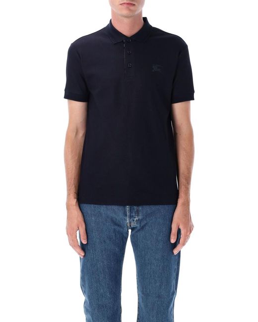 Burberry Blue Polo Shirt for men