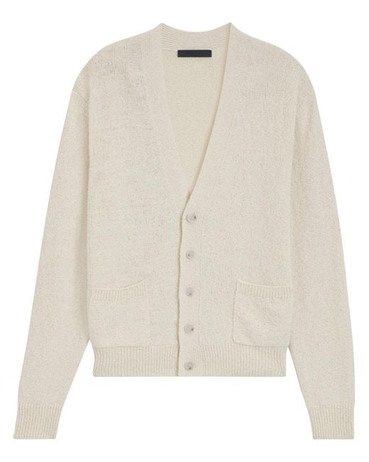 Boss Natural Solid Crew Neck Sweater for men