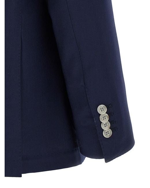 Barba Napoli Blue Jim2 Blazer for men