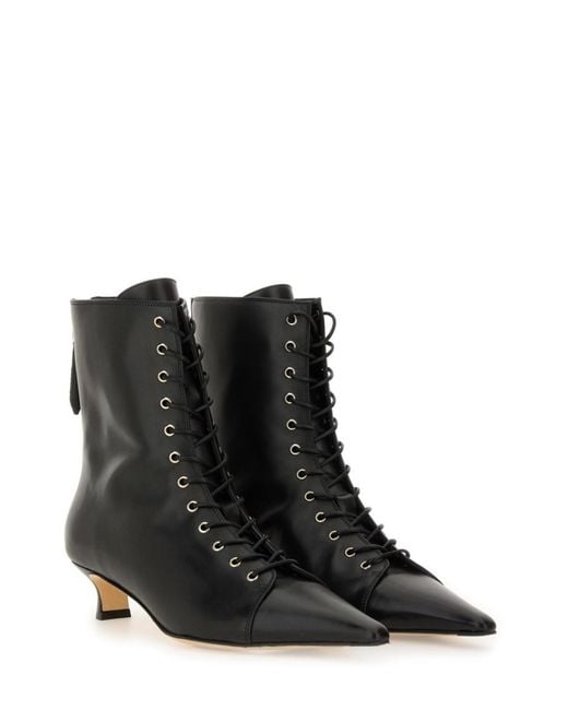 Aeyde Black Solid Trixi Boots