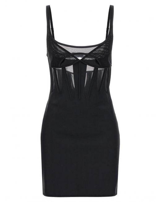 Mugler Black Dresses
