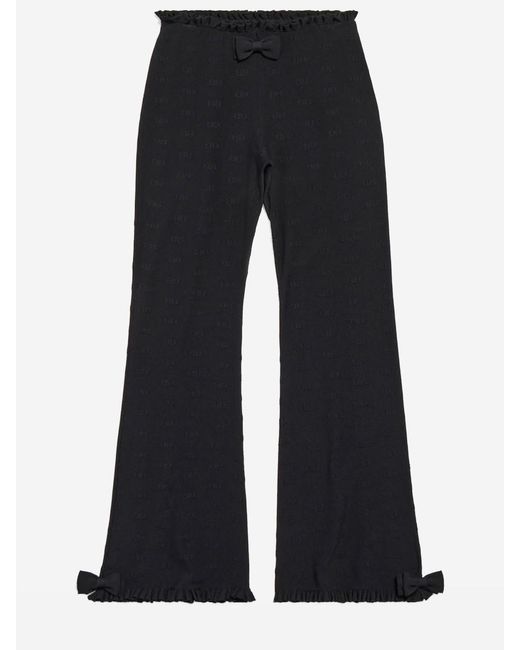Balenciaga Blue Flared Trousers