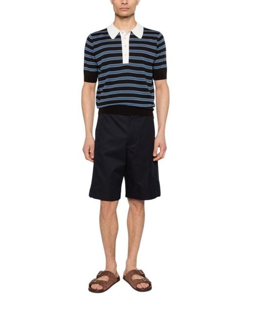Gucci Blue Regular Shorts for men