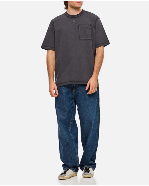 Alexander McQueen Gray Crewneck T-Shirt for men