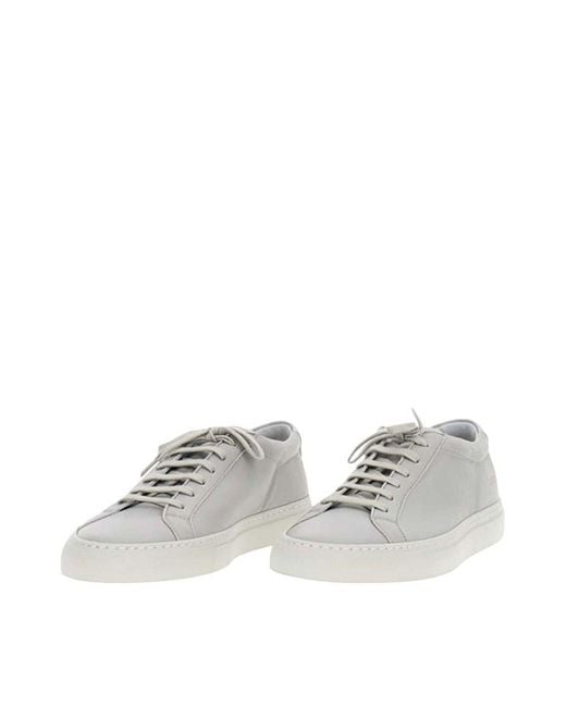 Common Projects White Solid Sneakers for men