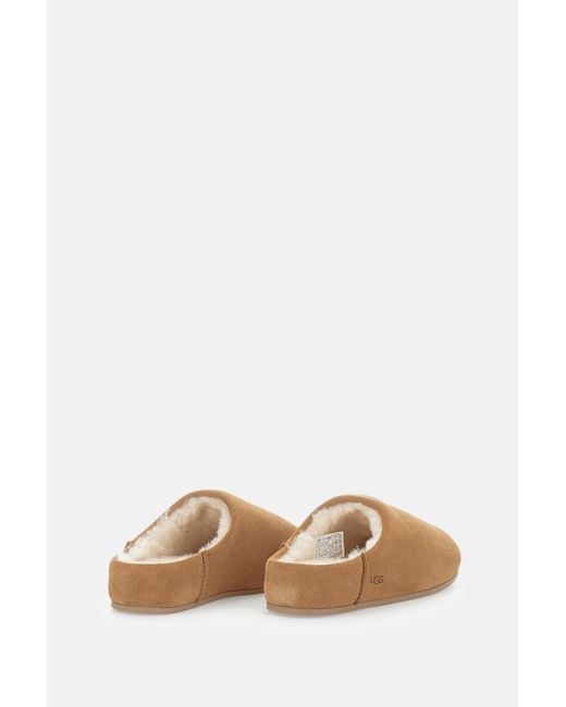 Ugg Brown Slip On Slides