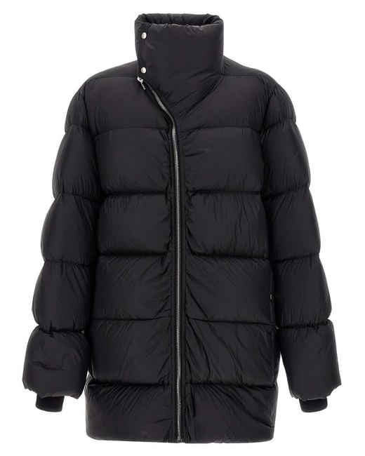 Rick Owens Black 'Turtle' Down Jacket for men