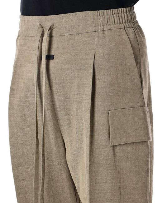Fear Of God Natural Wide Leg Cargo Pant for men