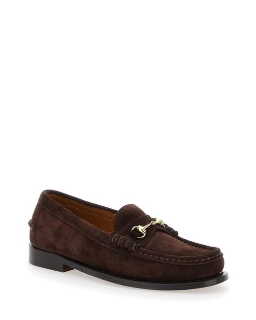 Sebago Brown Slip On Loafers
