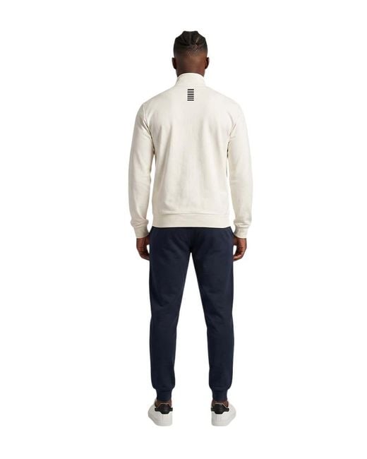 EA7 White Regular Tracksuit for men