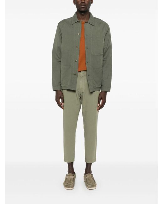 Polo Ralph Lauren Green Shirt With Patch Pockets for men