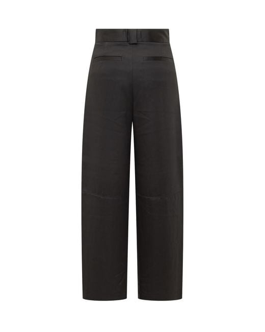 IRO Black Relaxed Pleated Pants