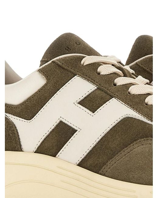 Hogan Green Hyperlight Sneakers for men