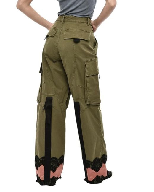 DSquared² Green Relaxed Cargos