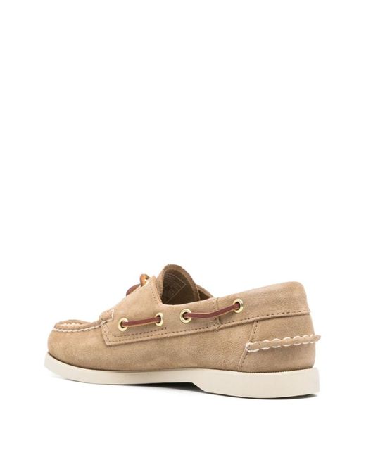 Sebago Natural Suede Loafers