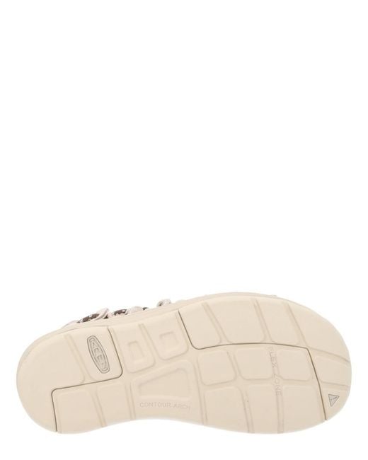 Keen White Woven Sandals