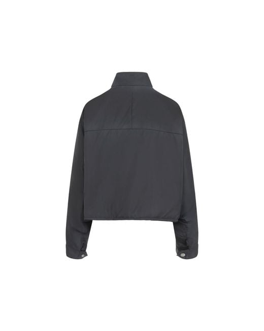 Prada Black Mock Collar Jacket