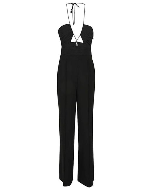 Jonathan Simkhai Black Gala Cut-Out Jumpsuit