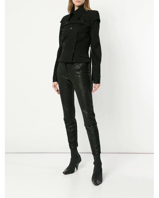 Ann Demeulemeester Black Oberon Top