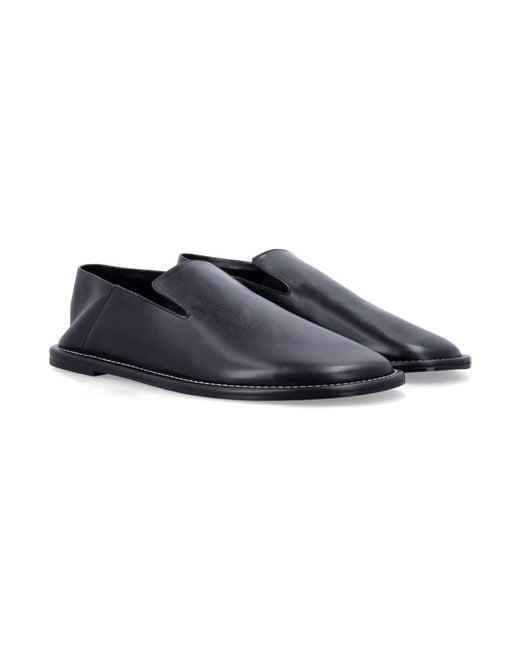 AMI Blue Solid Collection Loafers for men