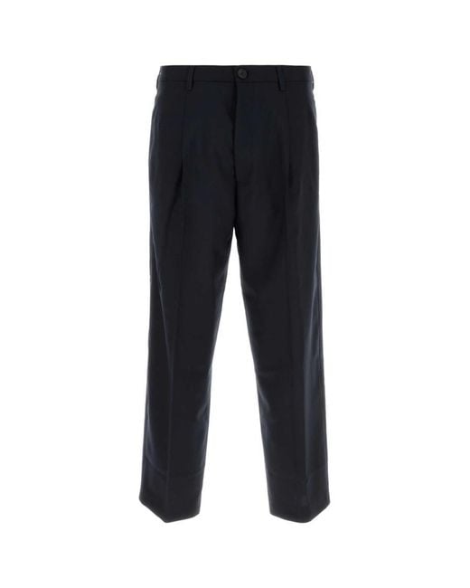 Marni Black Midnight Wool Pant for men