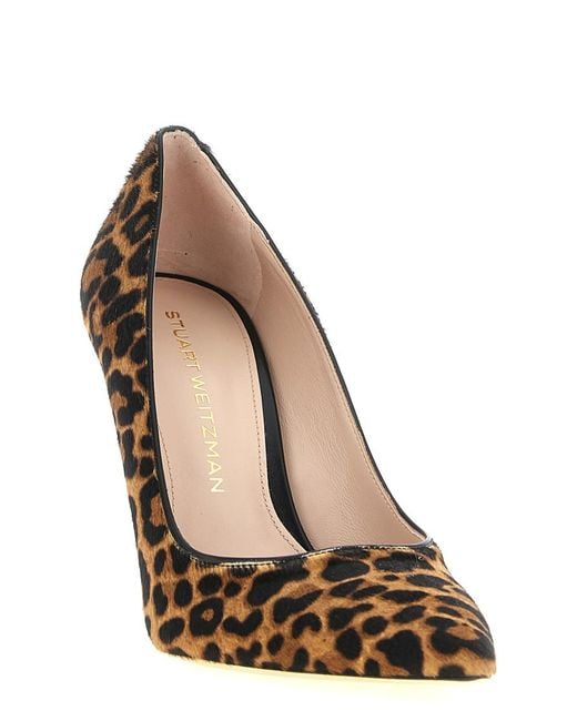 Stuart Weitzman Metallic Slip-On Pumps