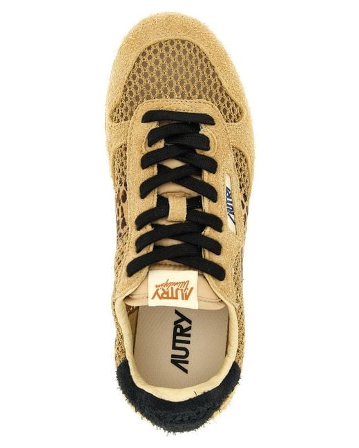 Autry Natural Lace Up Sneakers