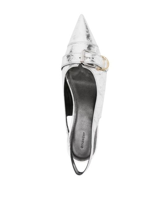 Givenchy White Escarpins Ballet Flats