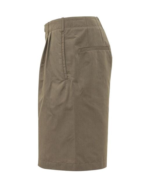 Our Legacy Gray Solid Shorts for men