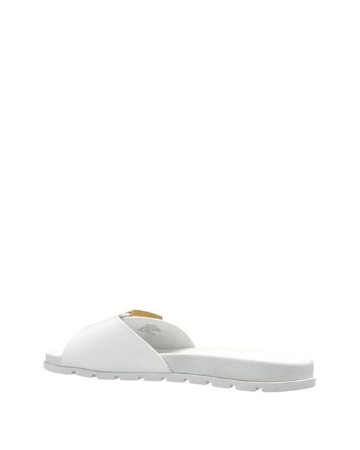 Tory Burch White Sandals