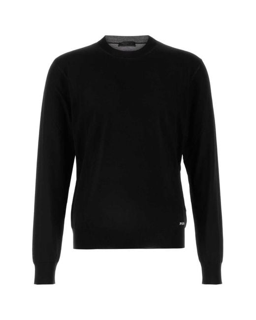 Prada Black Sweaters for men