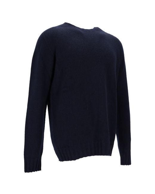 LA ROSE Blue Regular Sweaters for men
