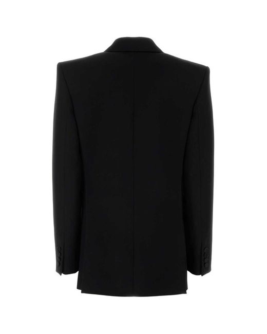 Saint Laurent Black Wool Blazer