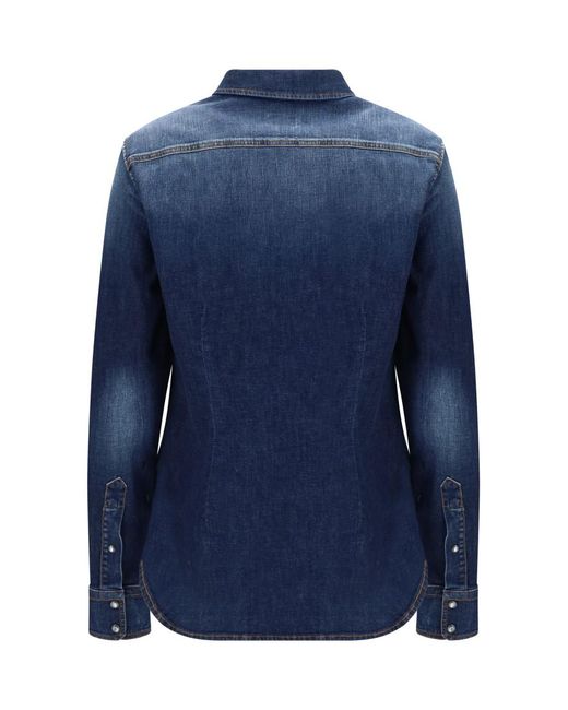 Jacob Cohen Blue Regular Solid Shirt