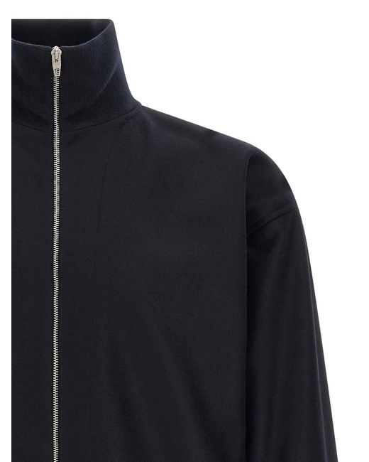Jil Sander Blue Midnight Solid Jacket for men