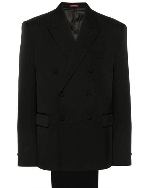 Gucci Black Wool Suit for men