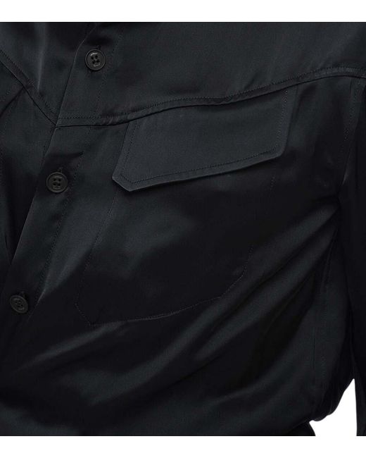 Off-White c/o Virgil Abloh Black Slim Solid Shirt