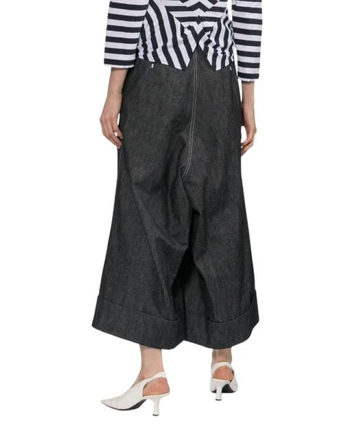 Junya Watanabe Black Regular Straight Pant