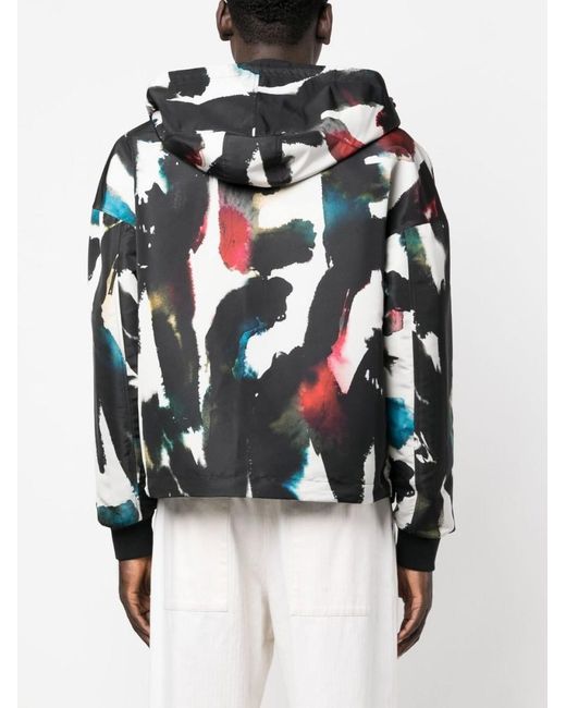 McQueen Black Windbreaker Jacket for men