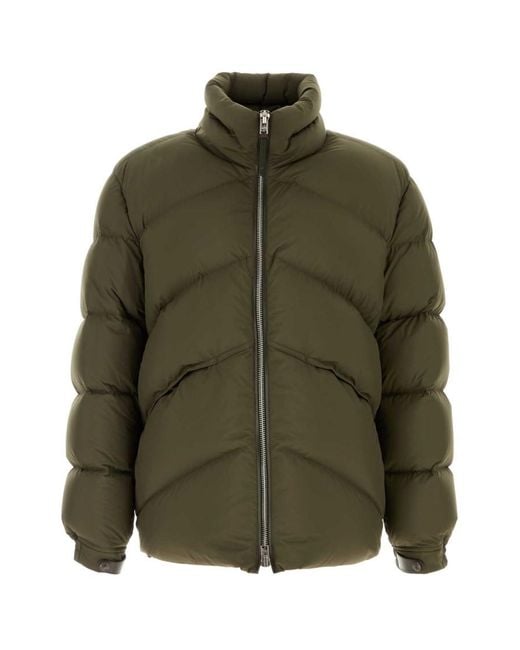 Tom Ford Green Mock Collar Jacket for men