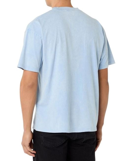 Represent Blue Logo T-Shirts for men