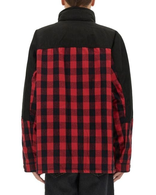 Junya Watanabe Checkered Cotton Jacket for men