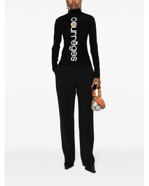 Courreges Black Sweaters