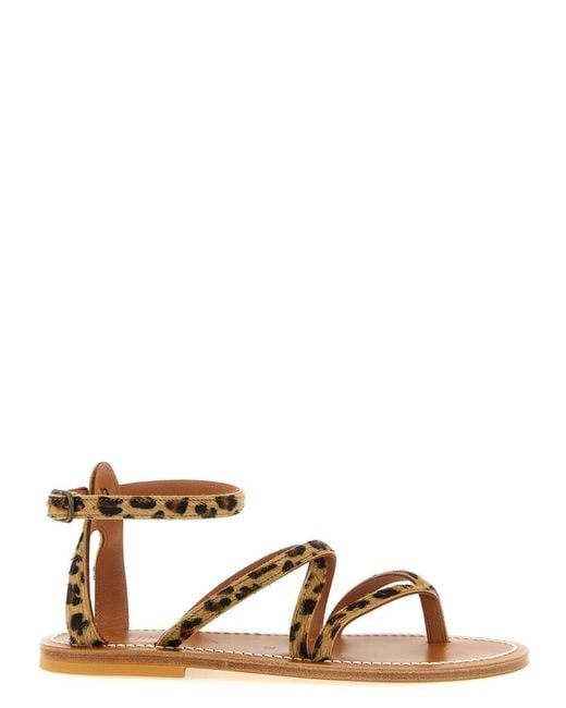 K. Jacques Brown Epicure Sandals