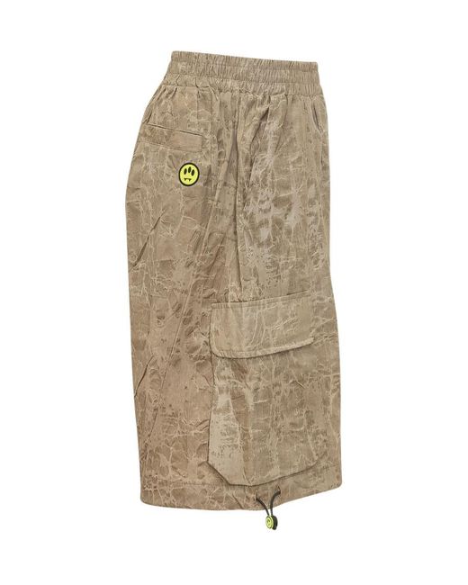 Barrow Natural Logo Shorts for men